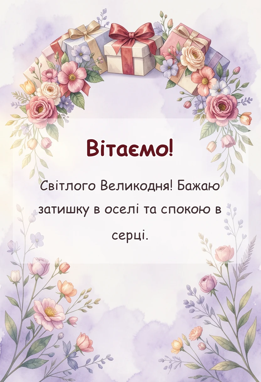 листівка з побажанням - листівки з великоднем