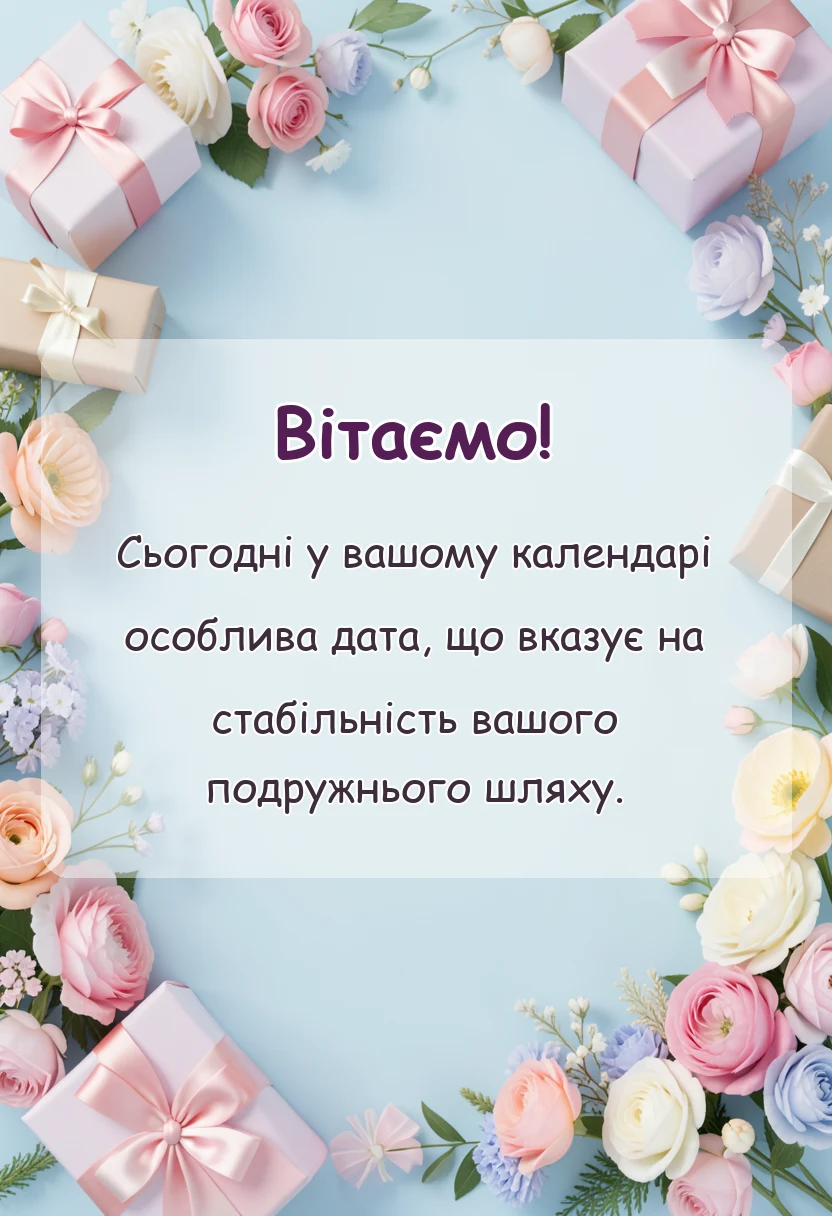 святкова картинка: жерстяне весілля 8 років картинки