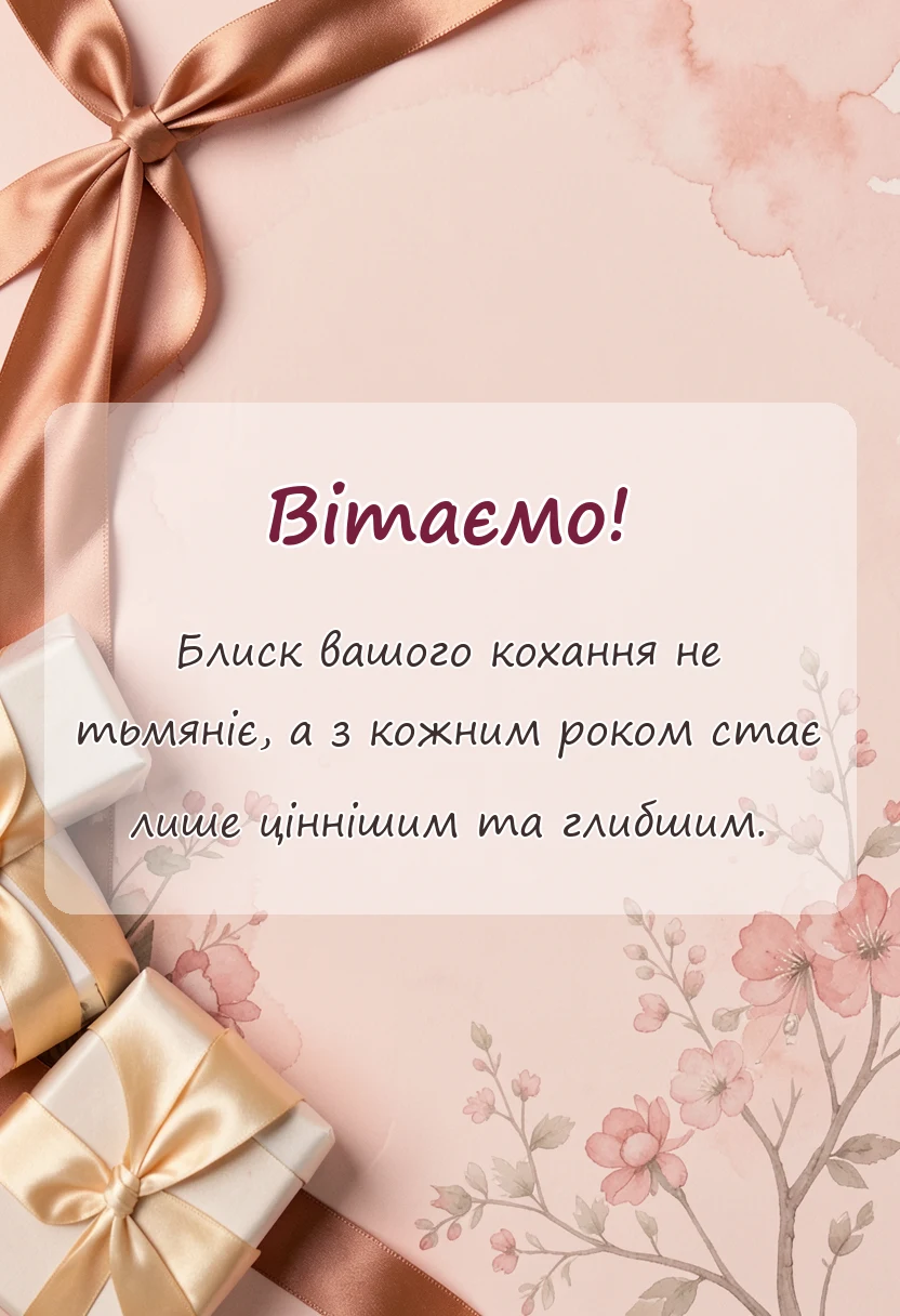 красива листівка: жерстяне весілля 8 років картинки