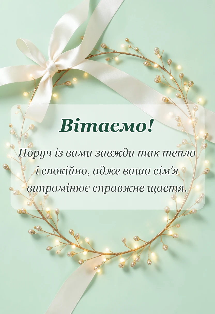 унікальна листівка - картинки з агатовим весіллям
