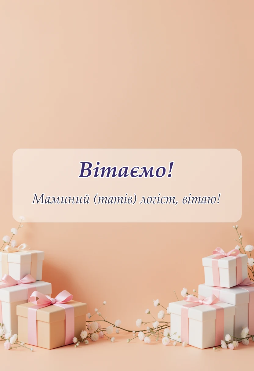святкова картинка: вітання з днем логіста