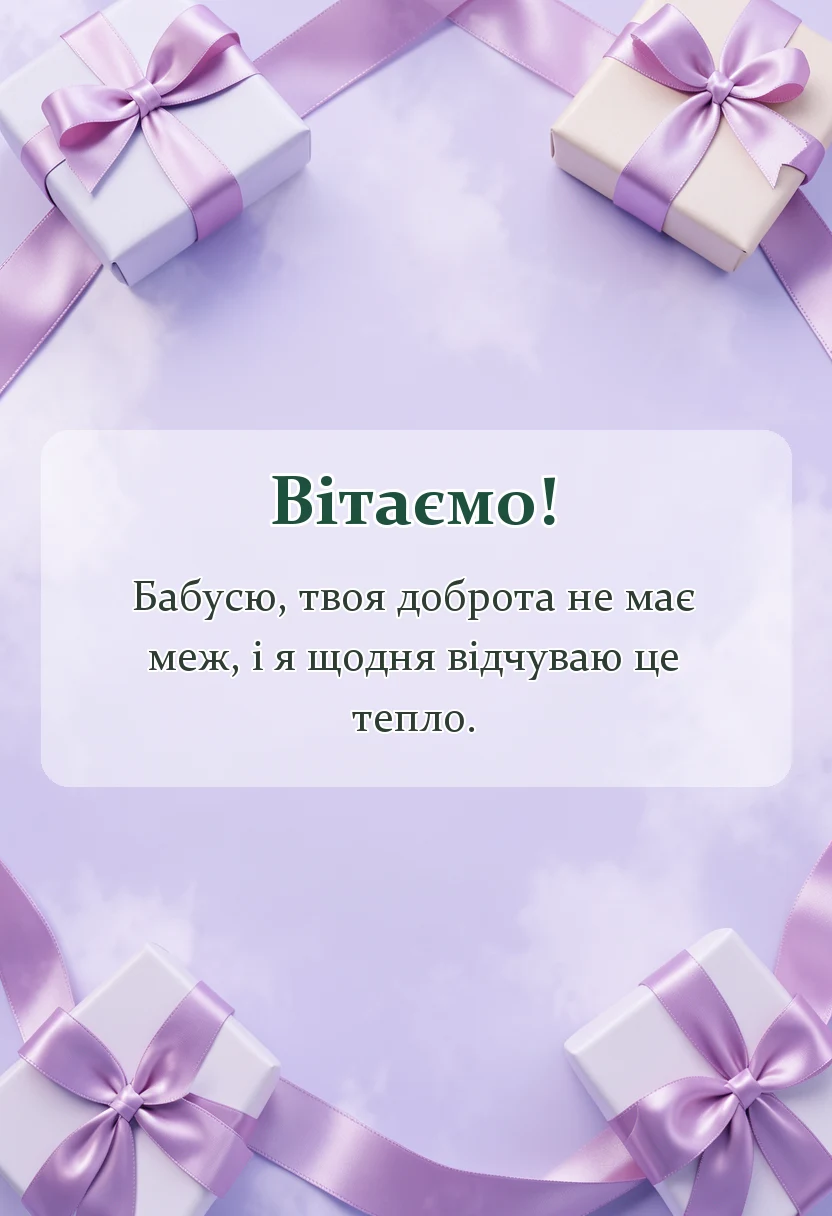 красива листівка: слова подяки