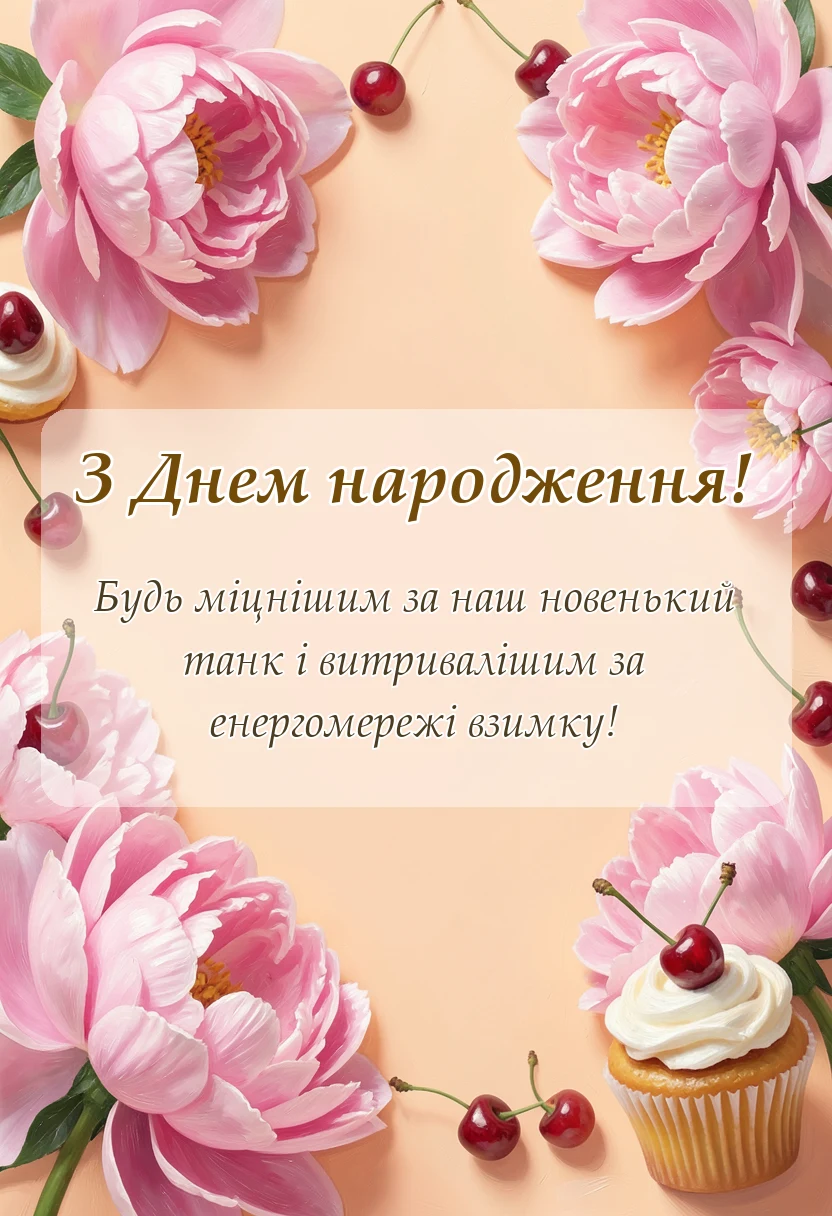 листівка з побажанням - патріотичні привітання з днем народження своїми словами