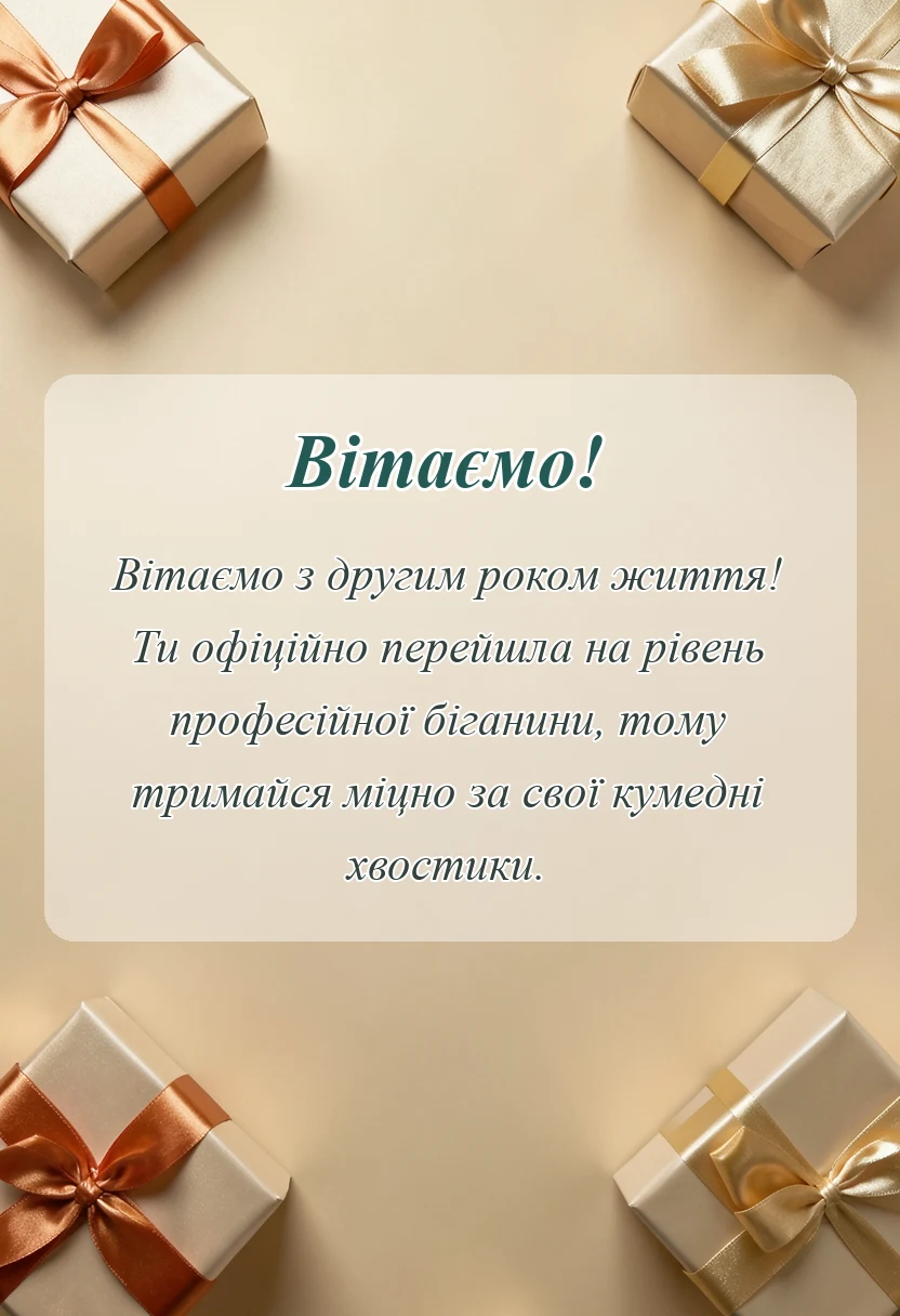 листівка з побажанням - картинки з днем народження 2 роки