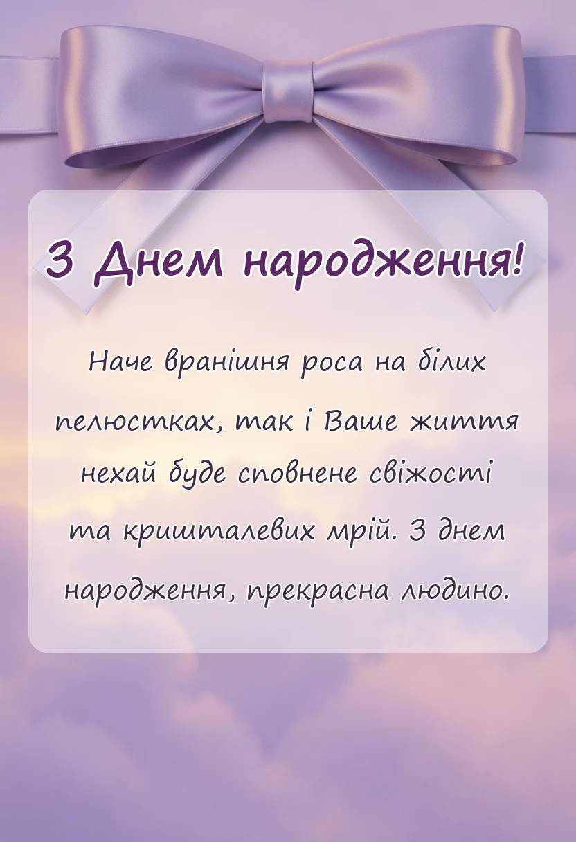 унікальна листівка - білі троянди з днем народження
