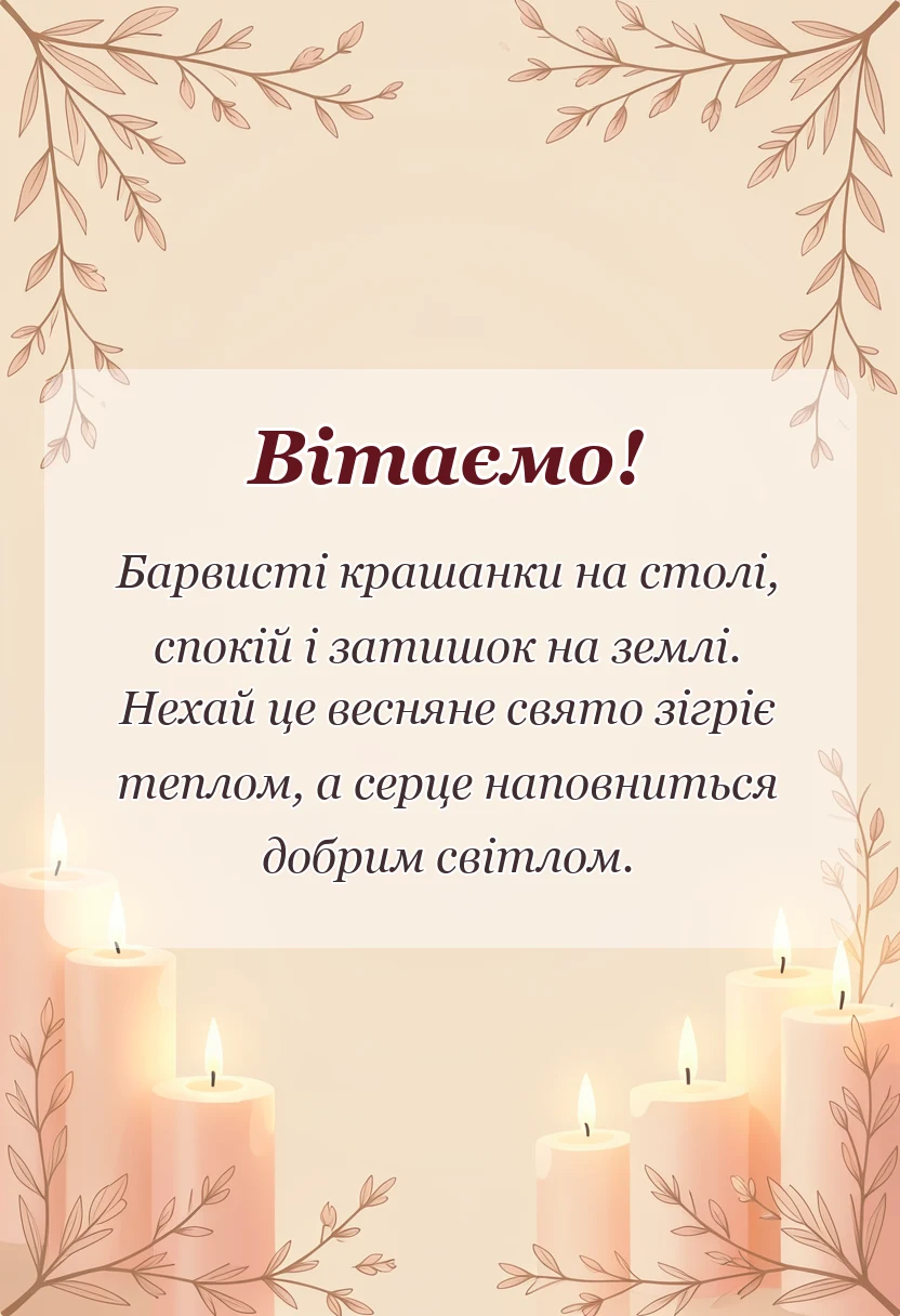 листівка з побажанням - гарні картинки христос воскрес