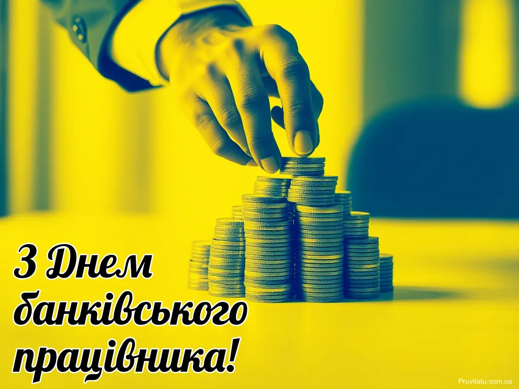 Вітаємо працівника банку з професійним святом!